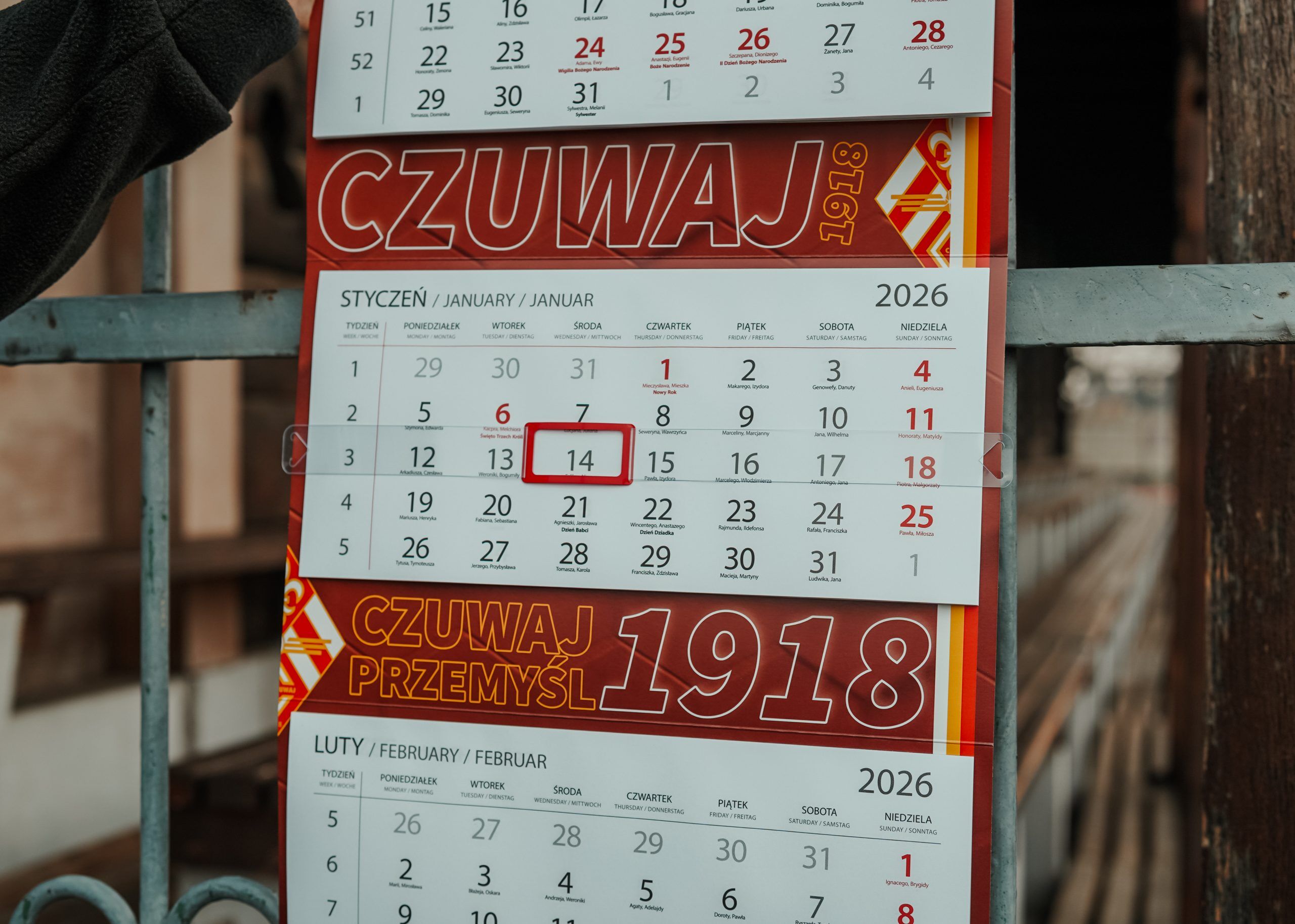 KALENDARZ 2026 CZUWAJ PRZEMYŚL - obrazek 3